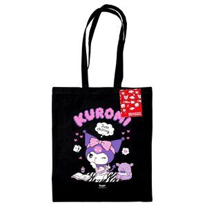 Anime Kuromi Black Tote 100% Cotton
